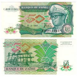 (32) Zaire. 1988. 50 Zaires (SC)