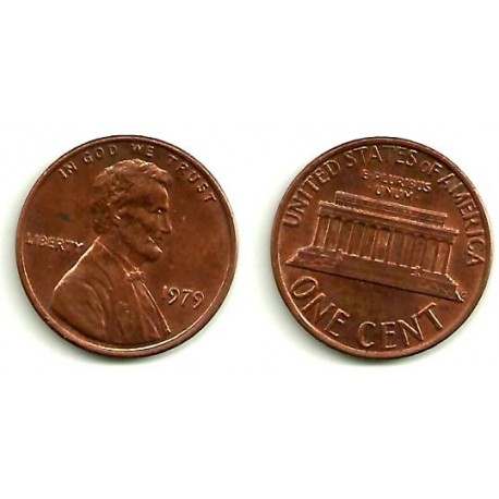 (201) Estados Unidos de América. 1979. 1 Cent (BC)