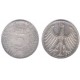 (112.1) Alemania. 1967(F). 5 Mark (MBC+) (Plata)