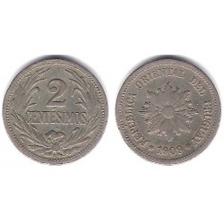 (20) Uruguay. 1909. 5 Centesimos (MBC-)