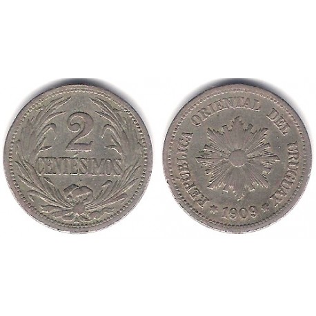(20) Uruguay. 1909. 5 Centesimos (MBC-)