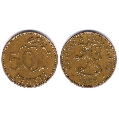 (48) Finlandia. 1972. 50 Pennia (MBC)