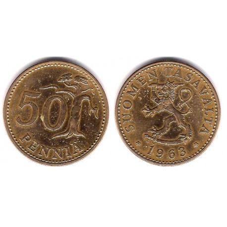 (48) Finlandia. 1963. 50 Pennia (MBC)