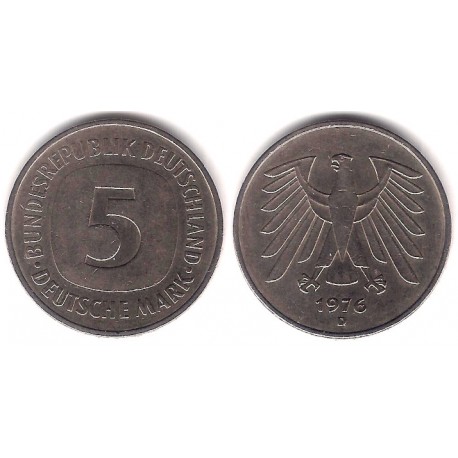 (140.1) Alemania. 1976(D). 5 Mark (MBC)