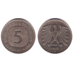 (140.1) Alemania. 1977(D). 5 Mark (MBC)