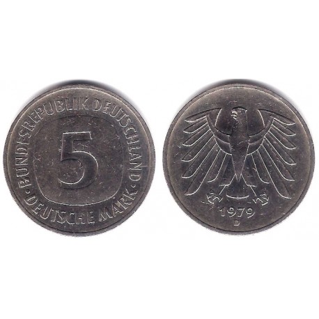 (140.1) Alemania. 1979(D). 5 Mark (MBC)