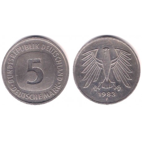 (140.1) Alemania. 1983(F). 5 Mark (MBC)