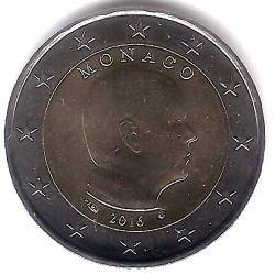 Mónaco. 2016. 2 Euro (SC)