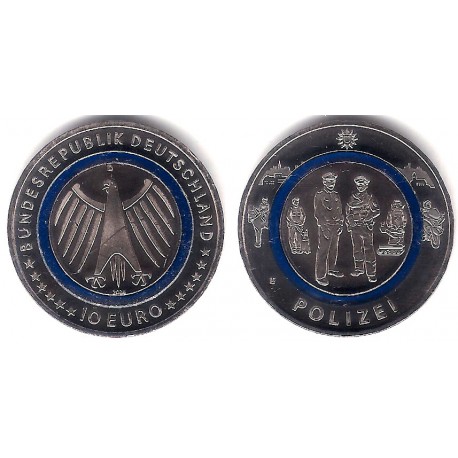 Alemania. 2024(D). 10 Euro (SC) Polizei