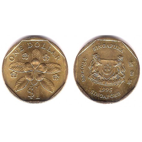 (103) Singapur. 1995. 1 Dollar (SC)