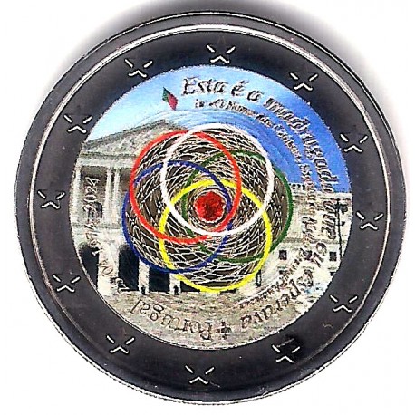 Portugal. 2024. 2 Euro (SC) Coloreada