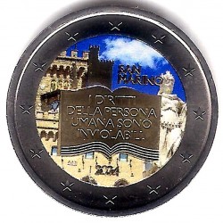 San Marino. 2024. 2 Euro (SC) Coloreada