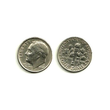 (195a) Estados Unidos de América. 1994(P). 1 Dime (EBC)
