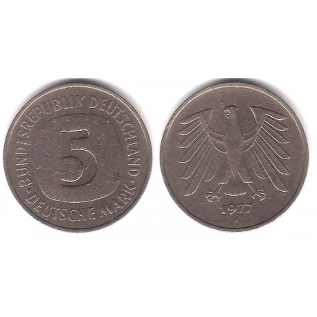 (140.1) Alemania. 1977(J). 5 Mark (MBC)