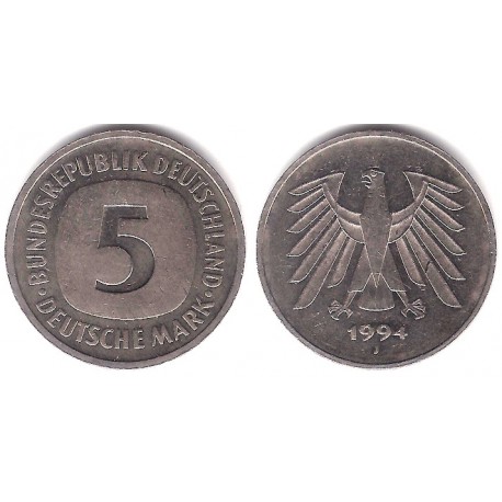 (140.1) Alemania. 1994(J). 5 Mark (MBC)