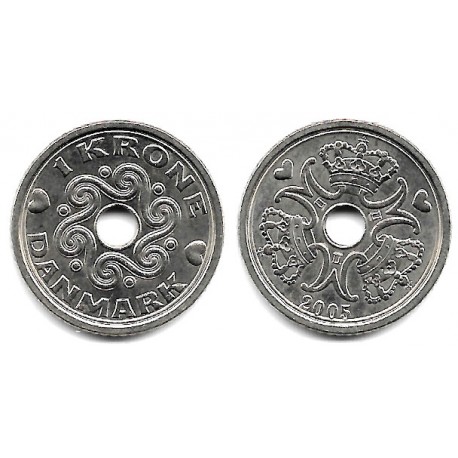 (873.2) Dinamarca. 2005. 1 Krone (EBC)