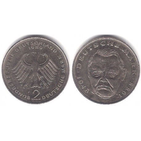 (170) Alemania. 1989(F). 2 Mark (MBC)