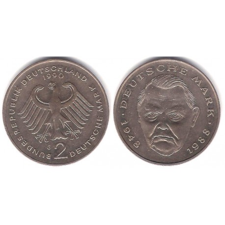 (170) Alemania. 1990(G). 2 Mark (MBC)