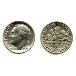 (195a) Estados Unidos de América. 1984(P). 1 Dime (EBC)