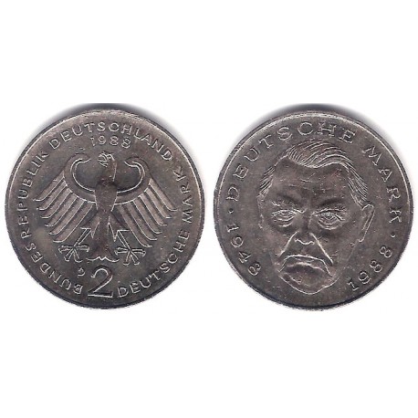 (170) Alemania. 1988(D). 2 Mark (MBC)