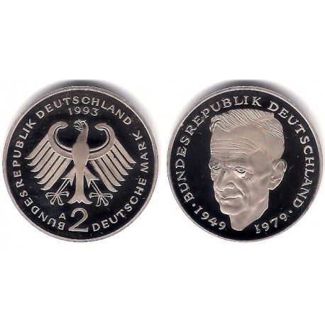 (149) Alemania. 1993(A). 2 Mark (Proof)