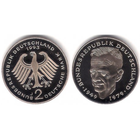 (149) Alemania. 1993(J). 2 Mark (Proof)