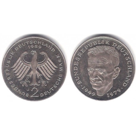 (149) Alemania. 1989(J). 2 Mark (MBC)