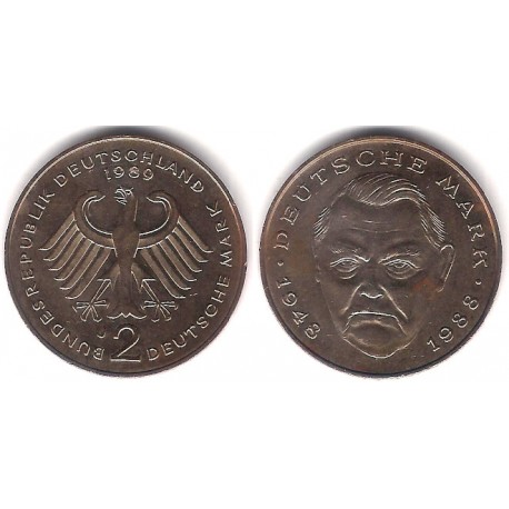 (170) Alemania. 1989(J). 2 Mark (MBC)