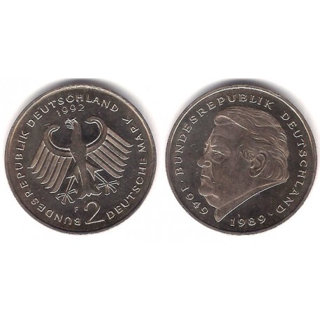 (175) Alemania. 1992(F). 2 Mark (MBC+)