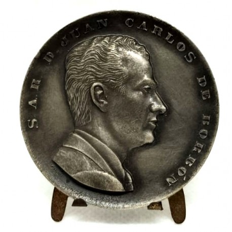 Medalla. Juan Carlos de Borbón, Principe de España. 28 de Julio de 1969 (SC-)