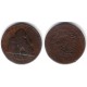 (35.1) Bélgica. 1873. 2 Centimes (BC/BC-)