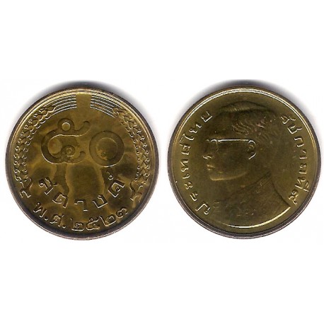 (Y168) Tailandia. 1980(2523). 50 Satang (SC)