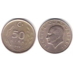 (966) Turquía. 1984. 50 Lira (MBC)