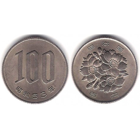 (Y82) Japón. 1978(53). 100 Yen (EBC)