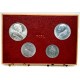 Ciudad del Vaticano. 1950. Colección de 4 Monedas (SC) Blister Original
