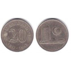 (4) Malasia. 1967. 20 Sen (BC)