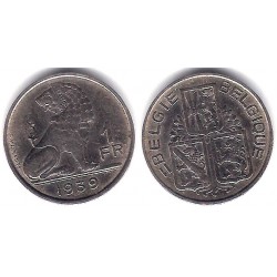 (120) Bélgica. 1939. 1 Franc (MBC)