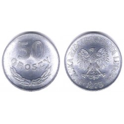 (Y48.1) Polonia. 1975. 50 Groszy (SC)