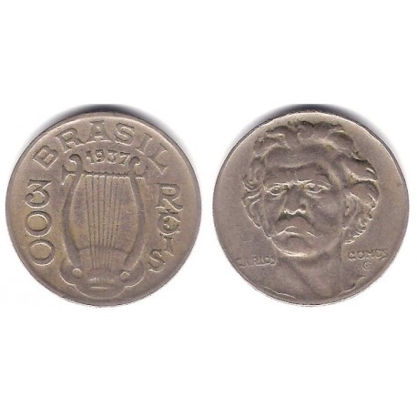 (538) Brasil. 1937. 300 Reis (MBC)