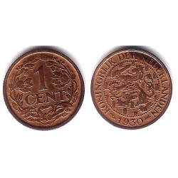 (152) Países Bajos. 1930. 1 Cent (MBC)