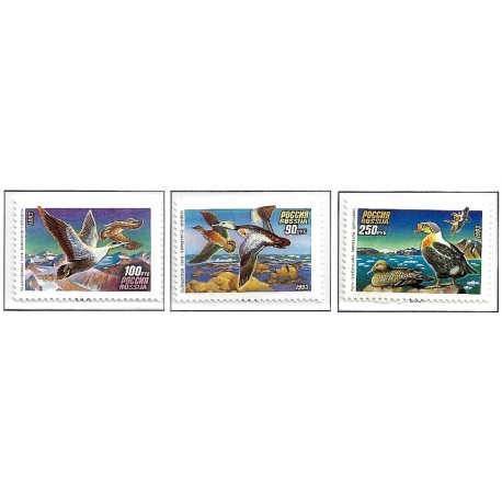 Rusia. 1993. Serie Completa (Nuevo) Fauna, Patos