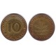 (108) Alemania. 1970(G). 10 Pfennig (MBC)