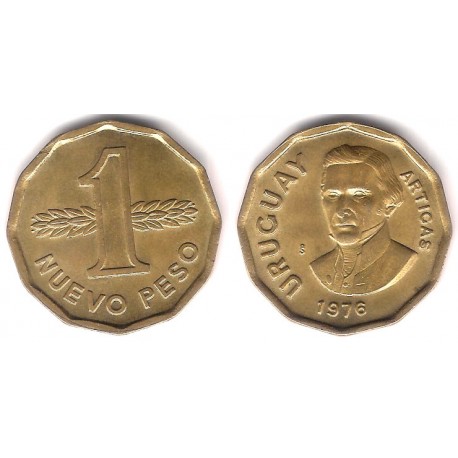 (69) Uruguay. 1976. 1 Nuevo Peso (EBC)
