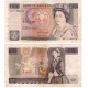 (379c) Gran Bretaña. 1975-92. 10 Pounds (BC+) Mancha y Pequeño agujero