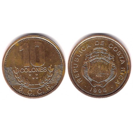 (228) Costa Rica. 1995. 10 Colones (EBC)
