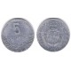(227b) Costa Rica. 2005. 5 Colones (MBC+)