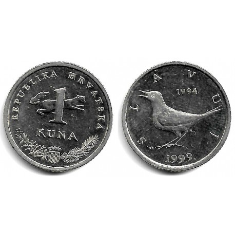 (9.2) Croacia. 1999. 1 Kuna (MBC)