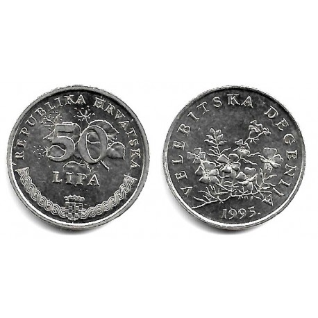 (8) Croacia. 1995. 50 Lipa (EBC)
