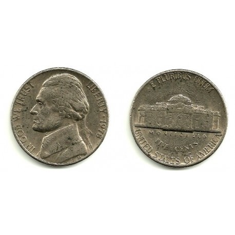 (A192) Estados Unidos de América. 1978. 5 Cents (BC)