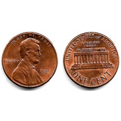 (201b) Estados Unidos de América. 1987. 1 Cent (MBC)